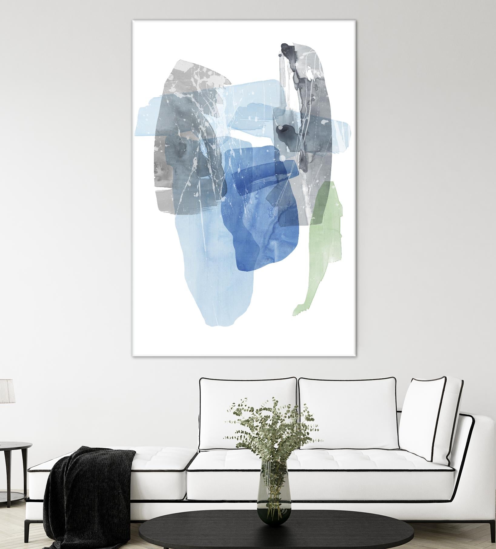 Sky Composition I by PI Studio on GIANT ART - blue abstract