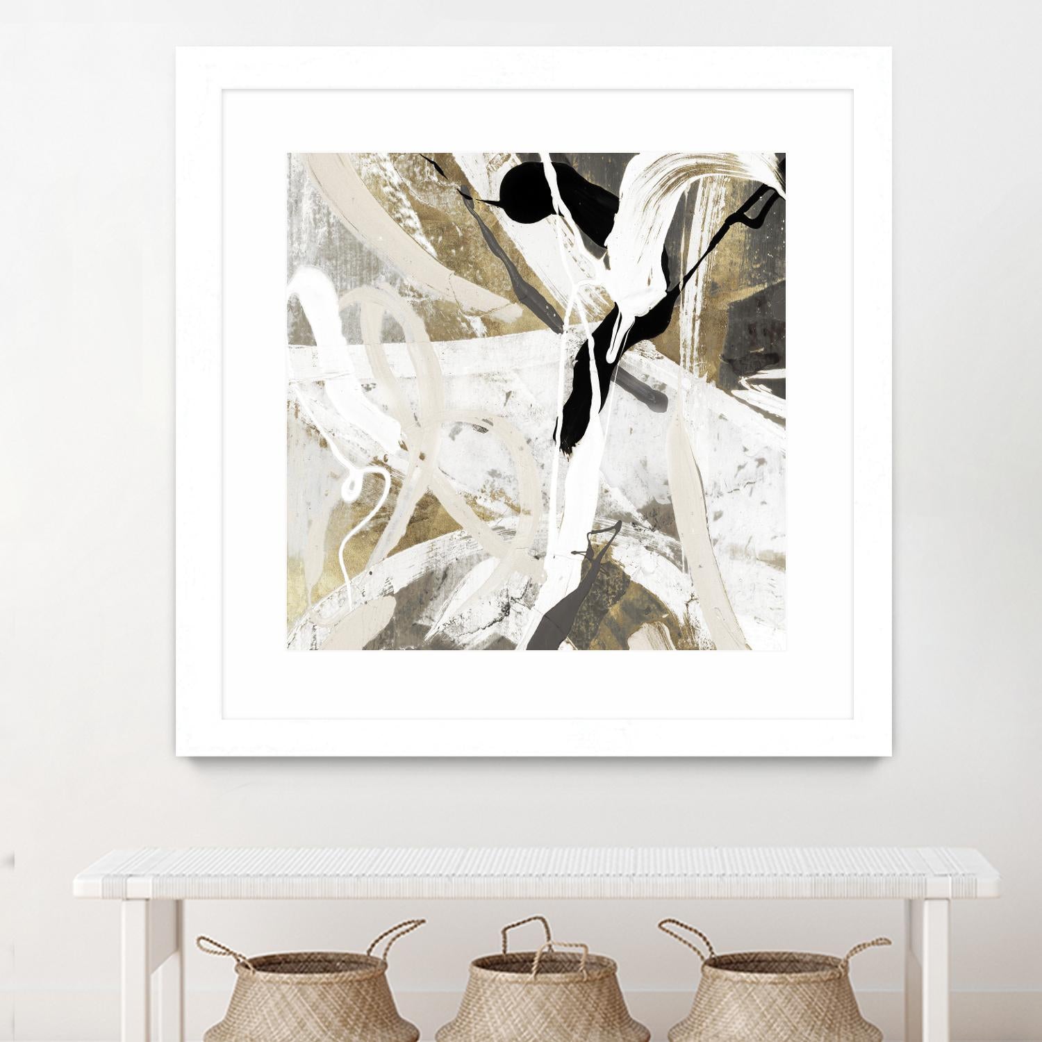 Tangled IV by PI Studio on GIANT ART - gold abstract