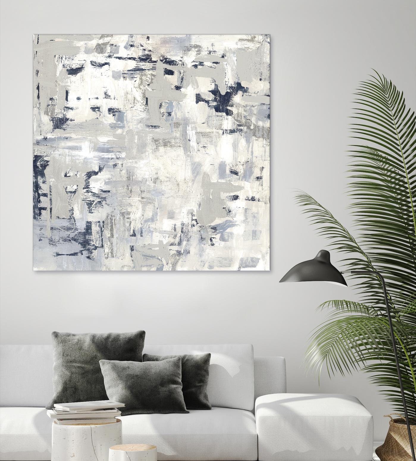 Crisscross by PI Studio on GIANT ART - blue abstract