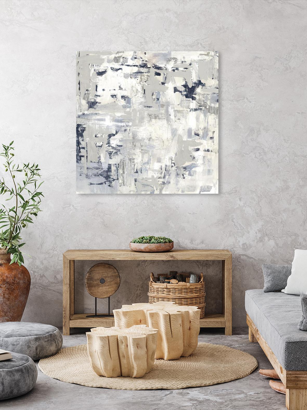 Crisscross by PI Studio on GIANT ART - blue abstract