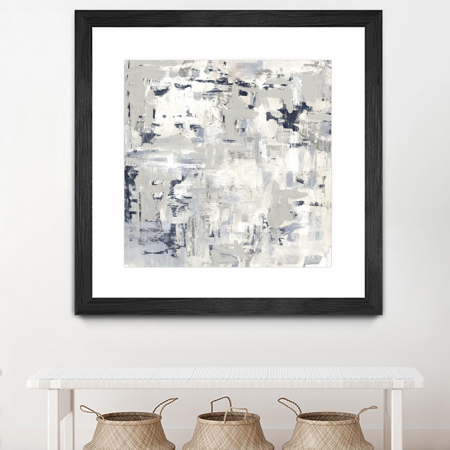 Crisscross by PI Studio on GIANT ART - blue abstract
