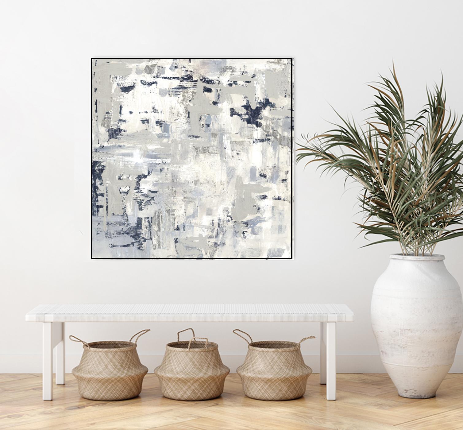 Crisscross by PI Studio on GIANT ART - blue abstract