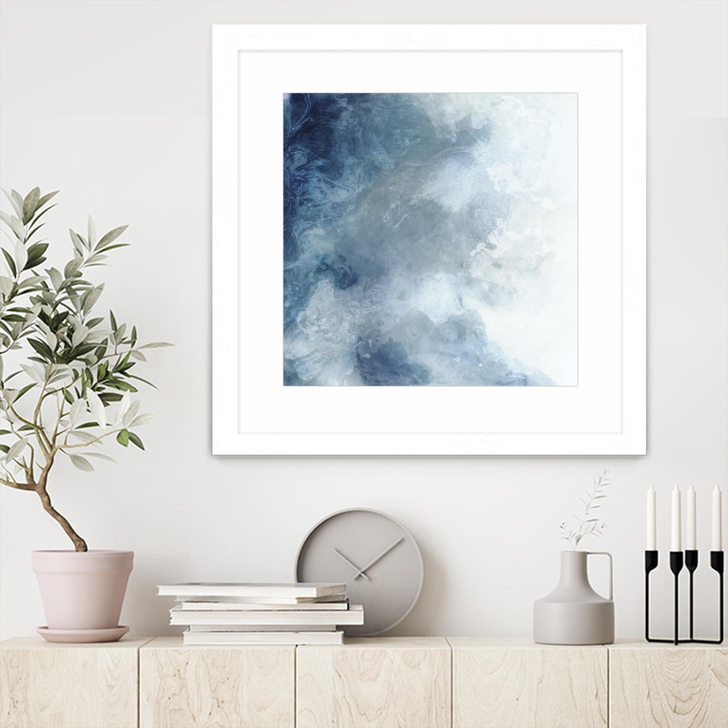 Watercolor Stain II by PI Studio on GIANT ART - white abstract