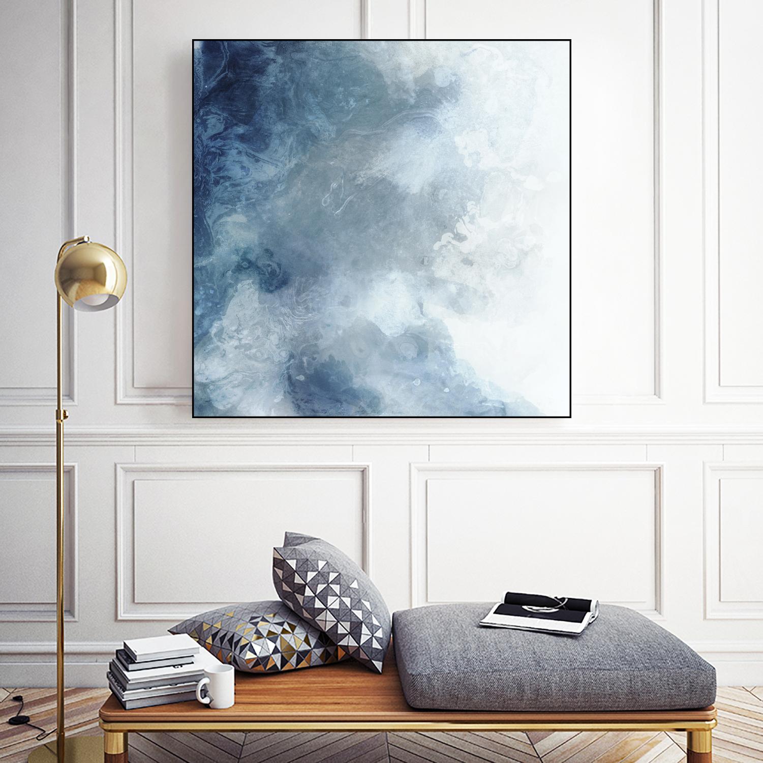 Watercolor Stain II by PI Studio on GIANT ART - white abstract