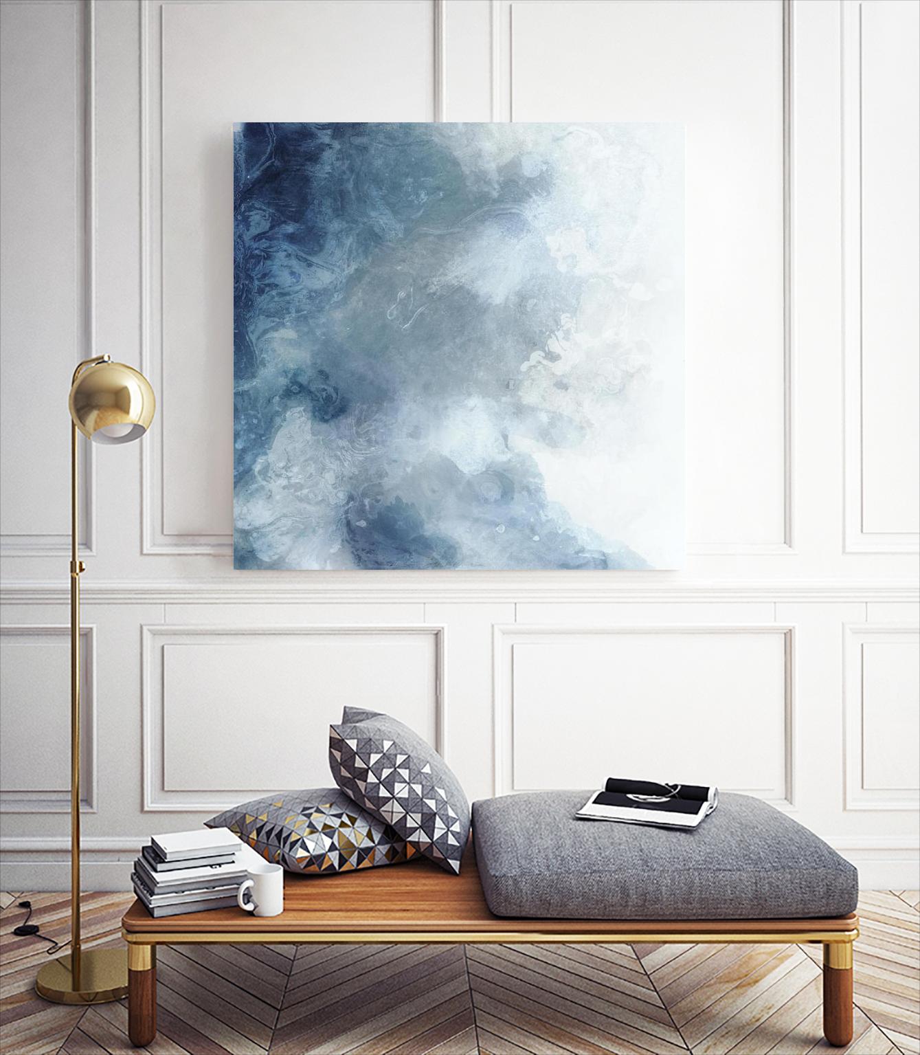 Watercolor Stain II by PI Studio on GIANT ART - white abstract