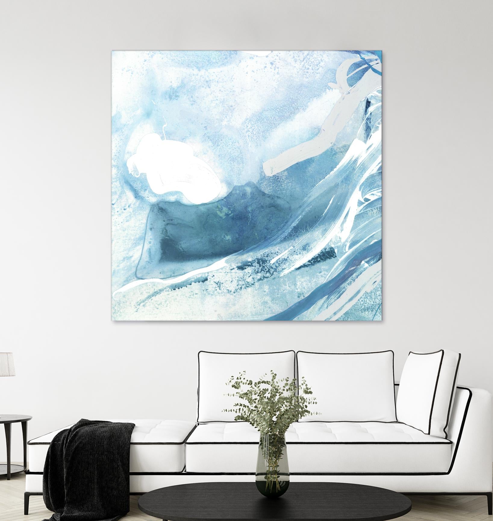 Water Pocket I by PI Studio on GIANT ART - white abstract