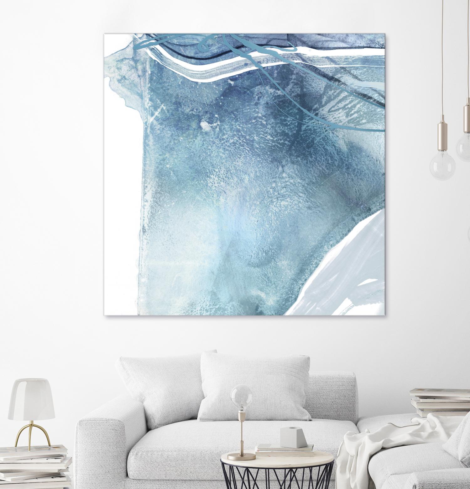 Water Pocket II by PI Studio on GIANT ART - white abstract