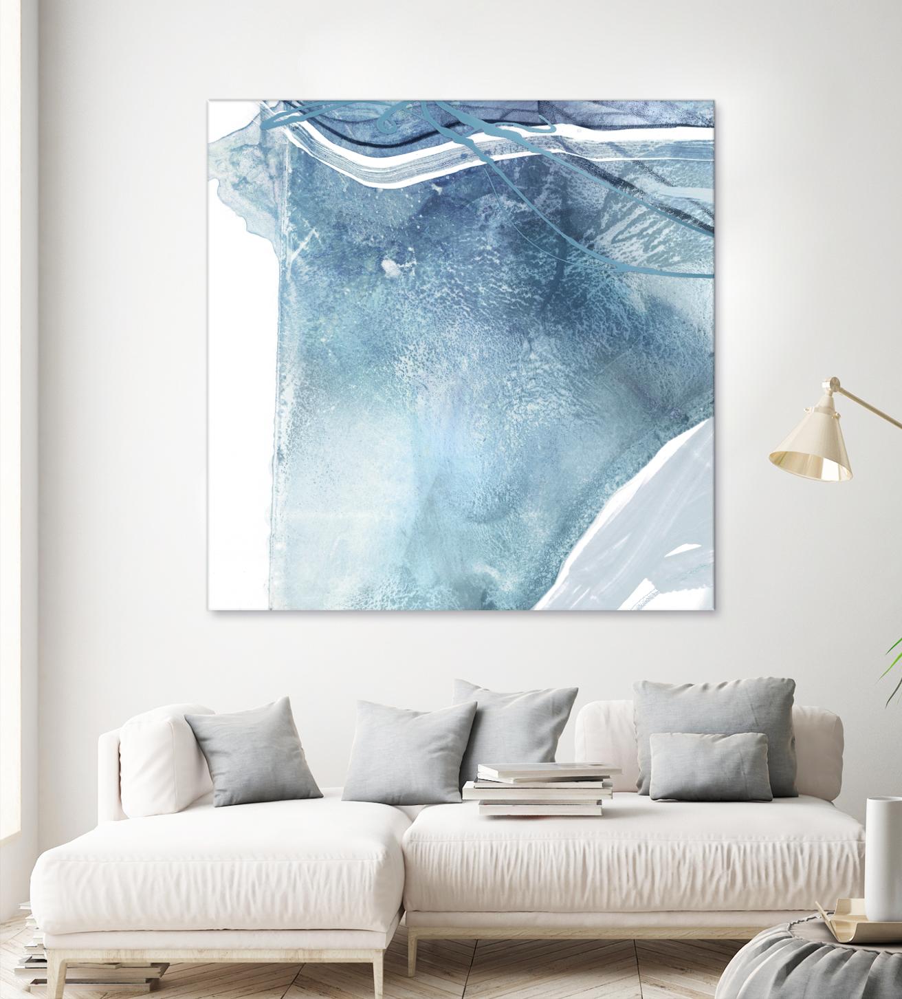 Water Pocket II by PI Studio on GIANT ART - white abstract