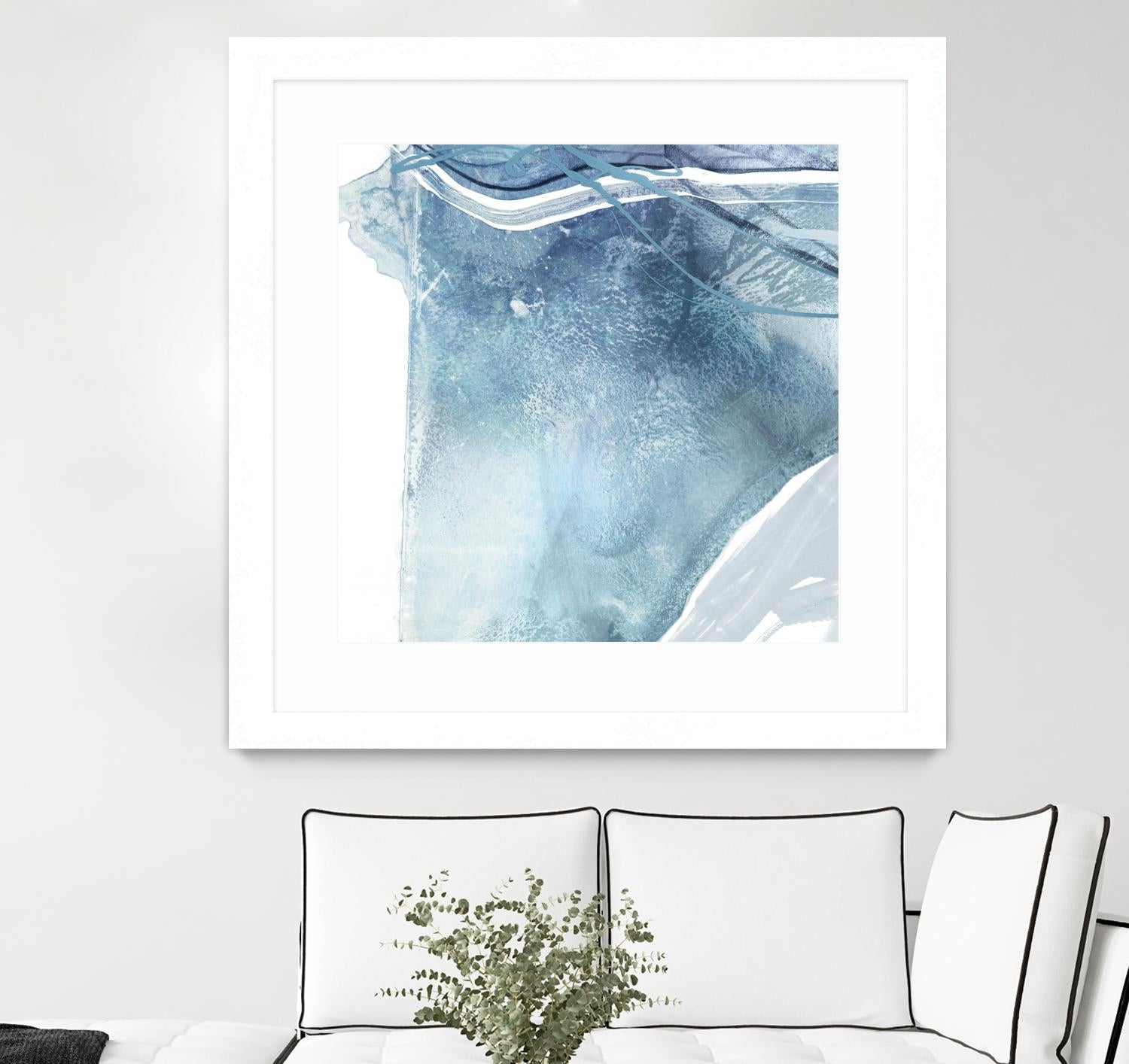 Water Pocket II by PI Studio on GIANT ART - white abstract