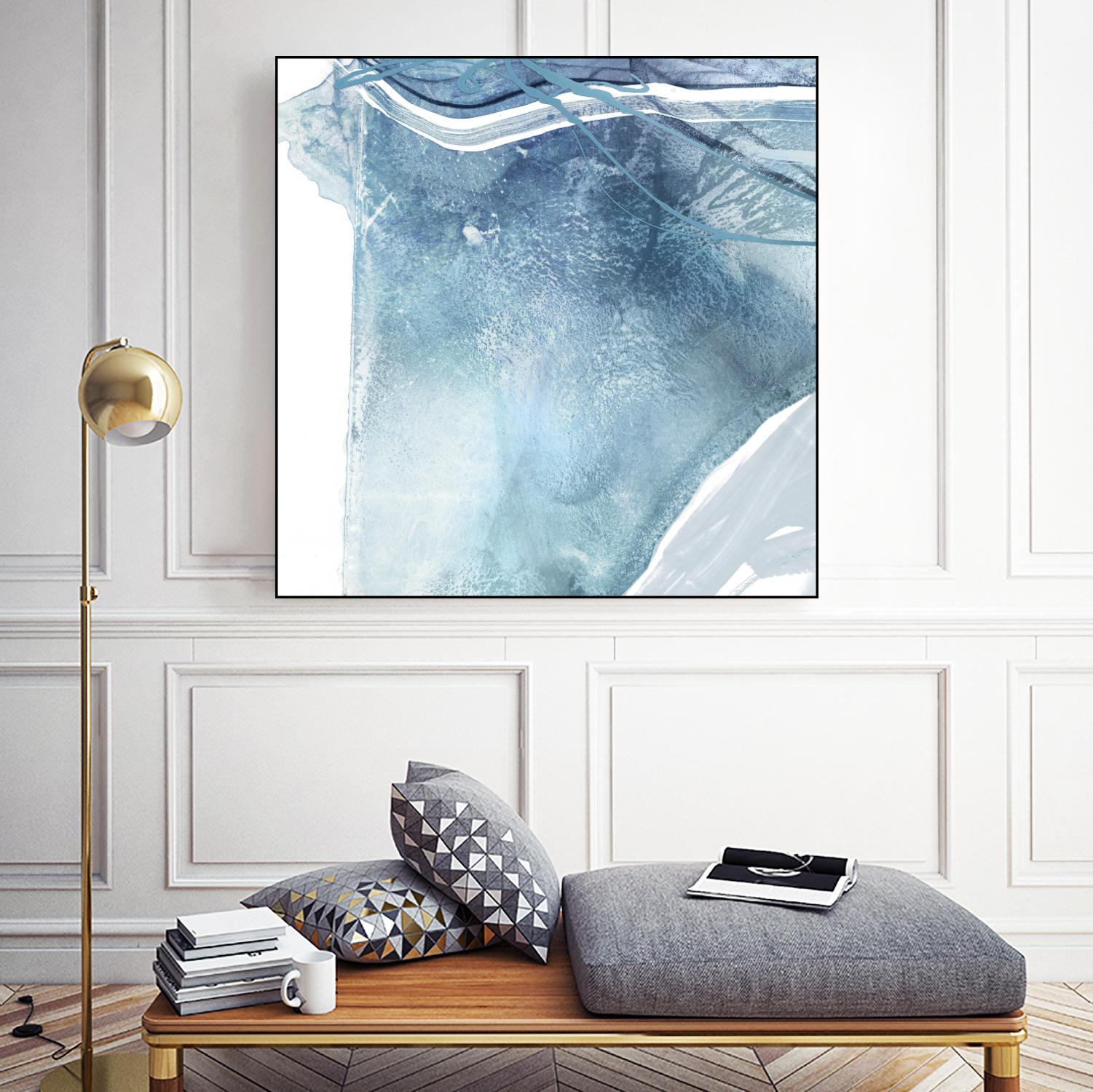 Water Pocket II by PI Studio on GIANT ART - white abstract