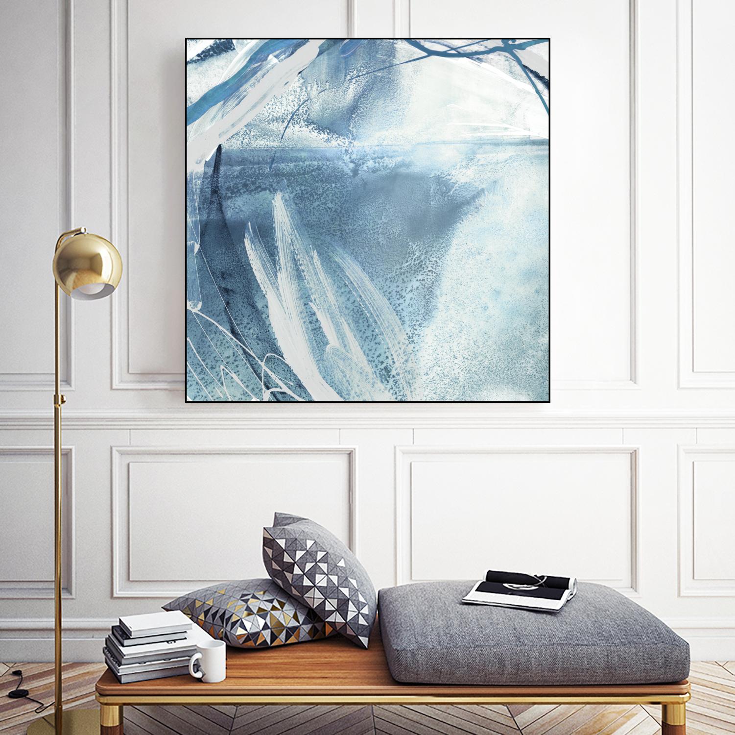 Water Pocket III by PI Studio on GIANT ART - white abstract