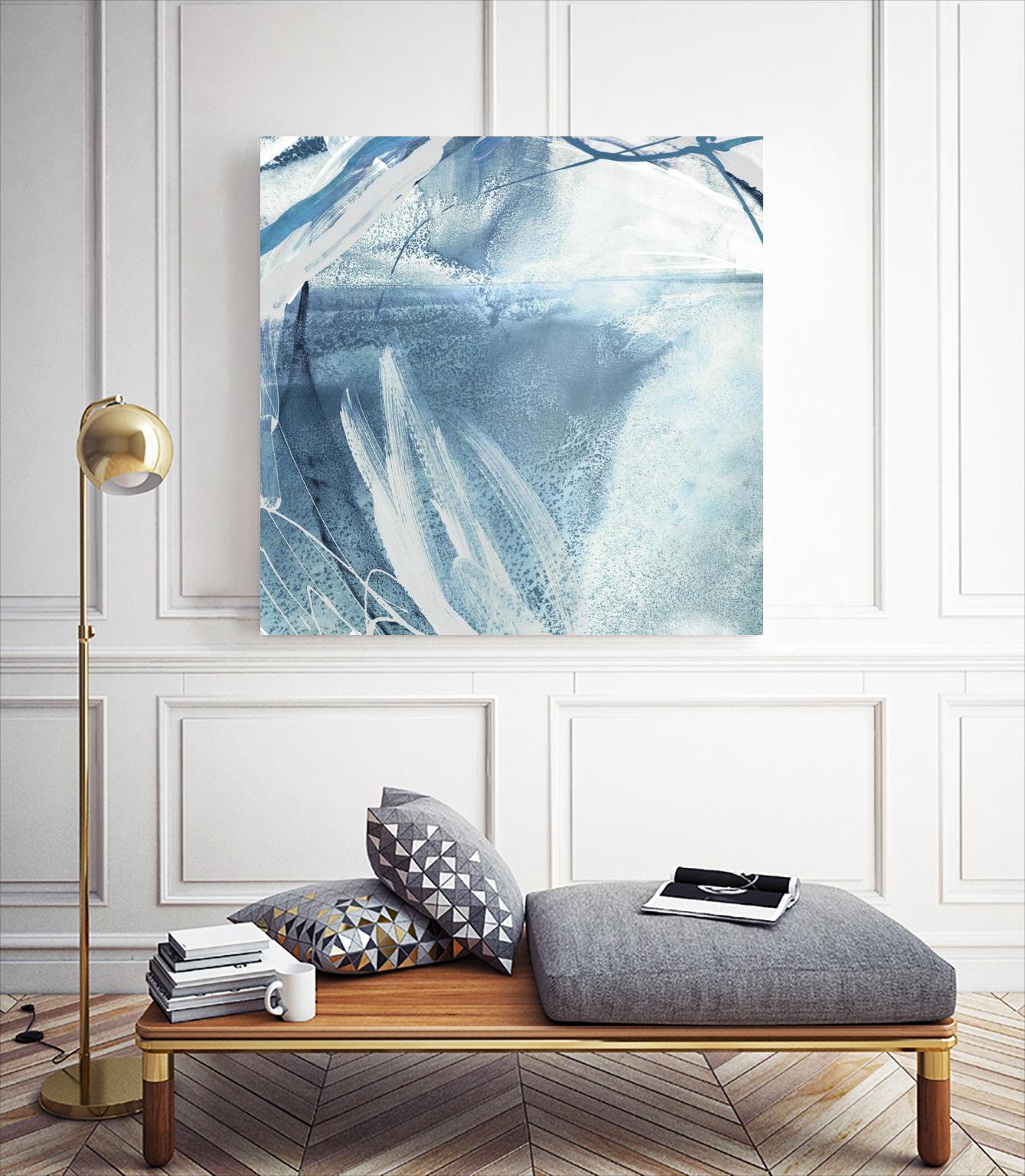 Water Pocket III by PI Studio on GIANT ART - white abstract