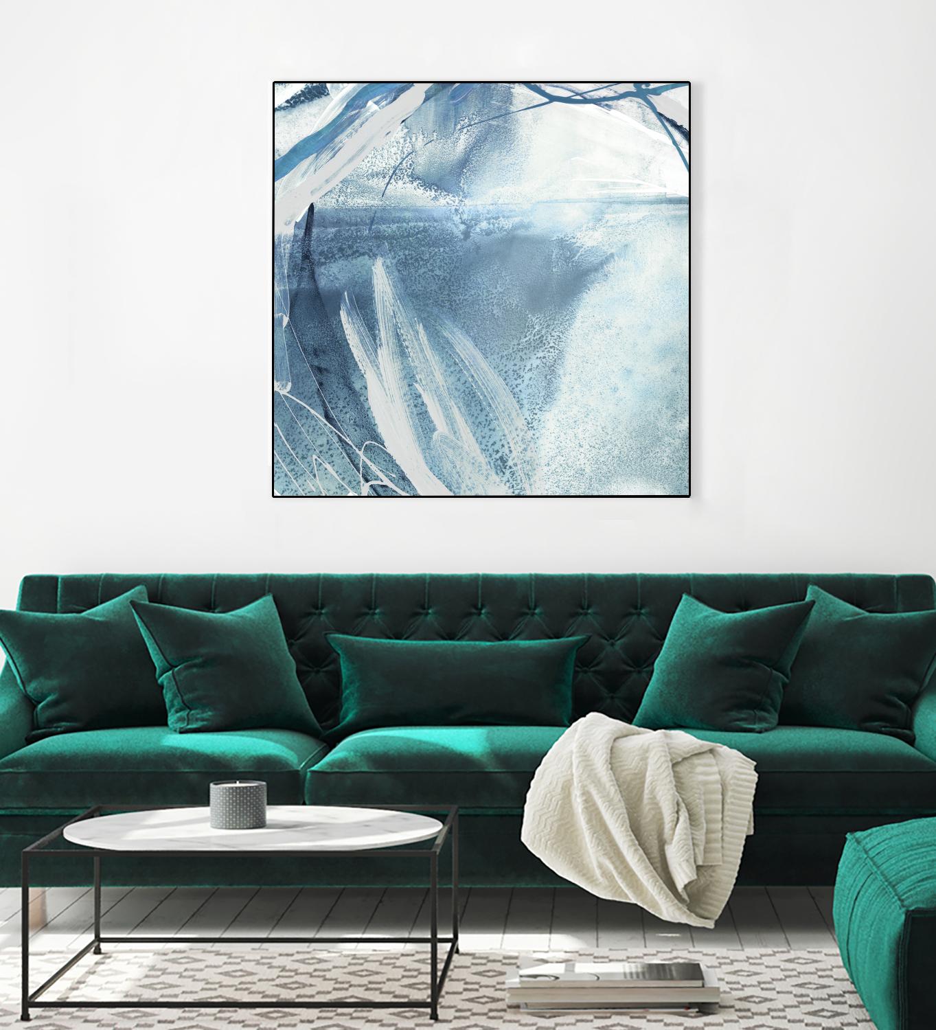 Water Pocket III by PI Studio on GIANT ART - white abstract