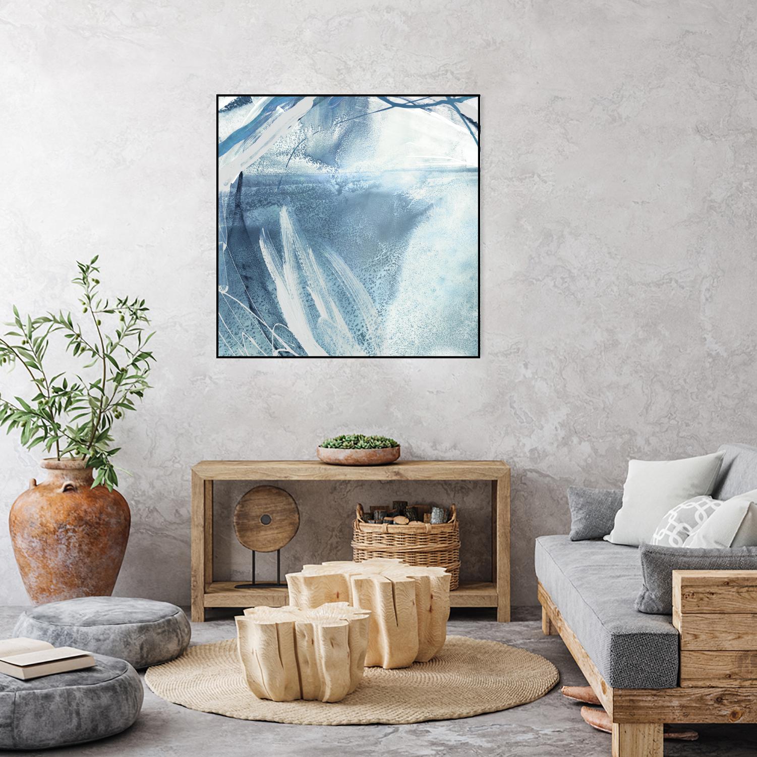 Water Pocket III by PI Studio on GIANT ART - white abstract