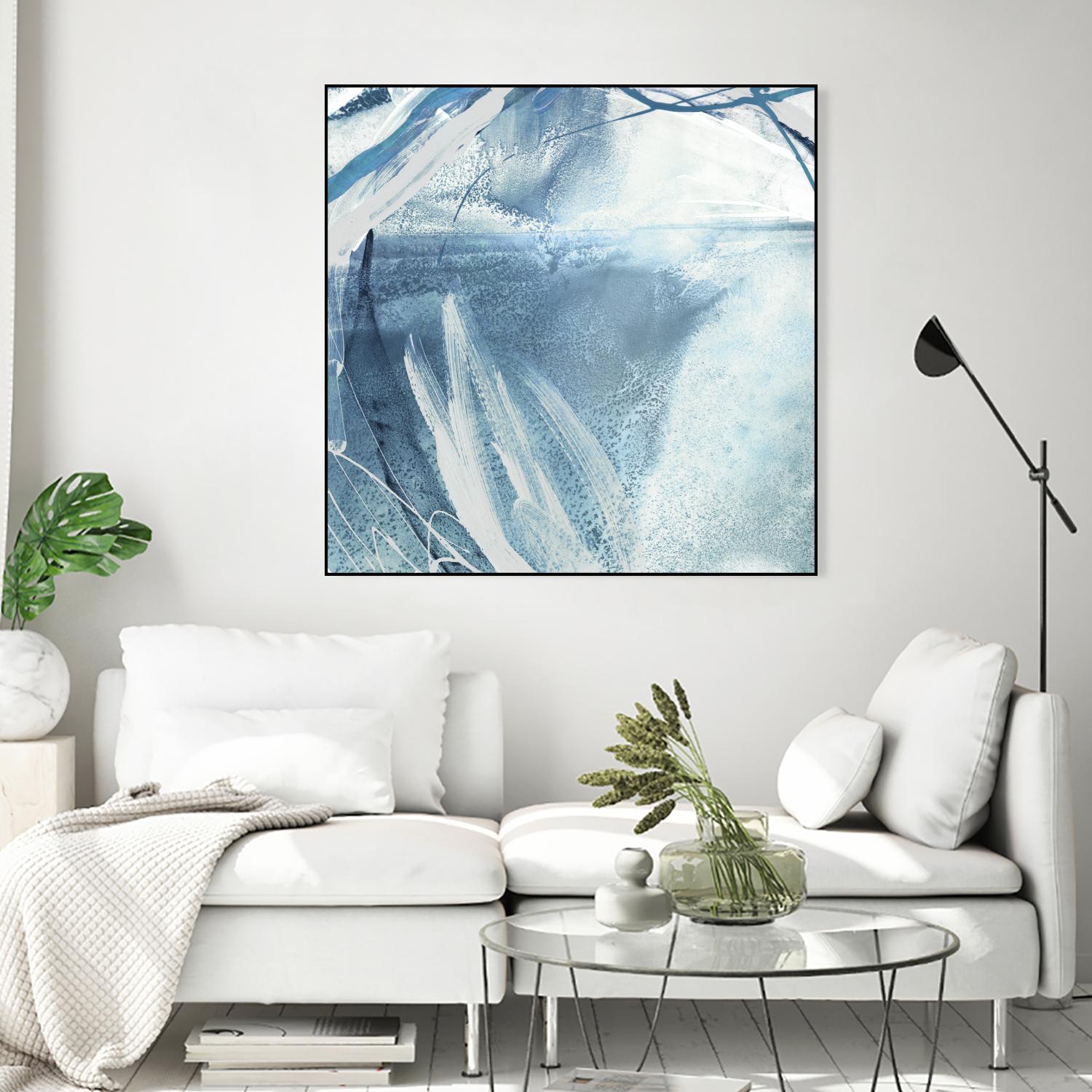 Water Pocket III by PI Studio on GIANT ART - white abstract