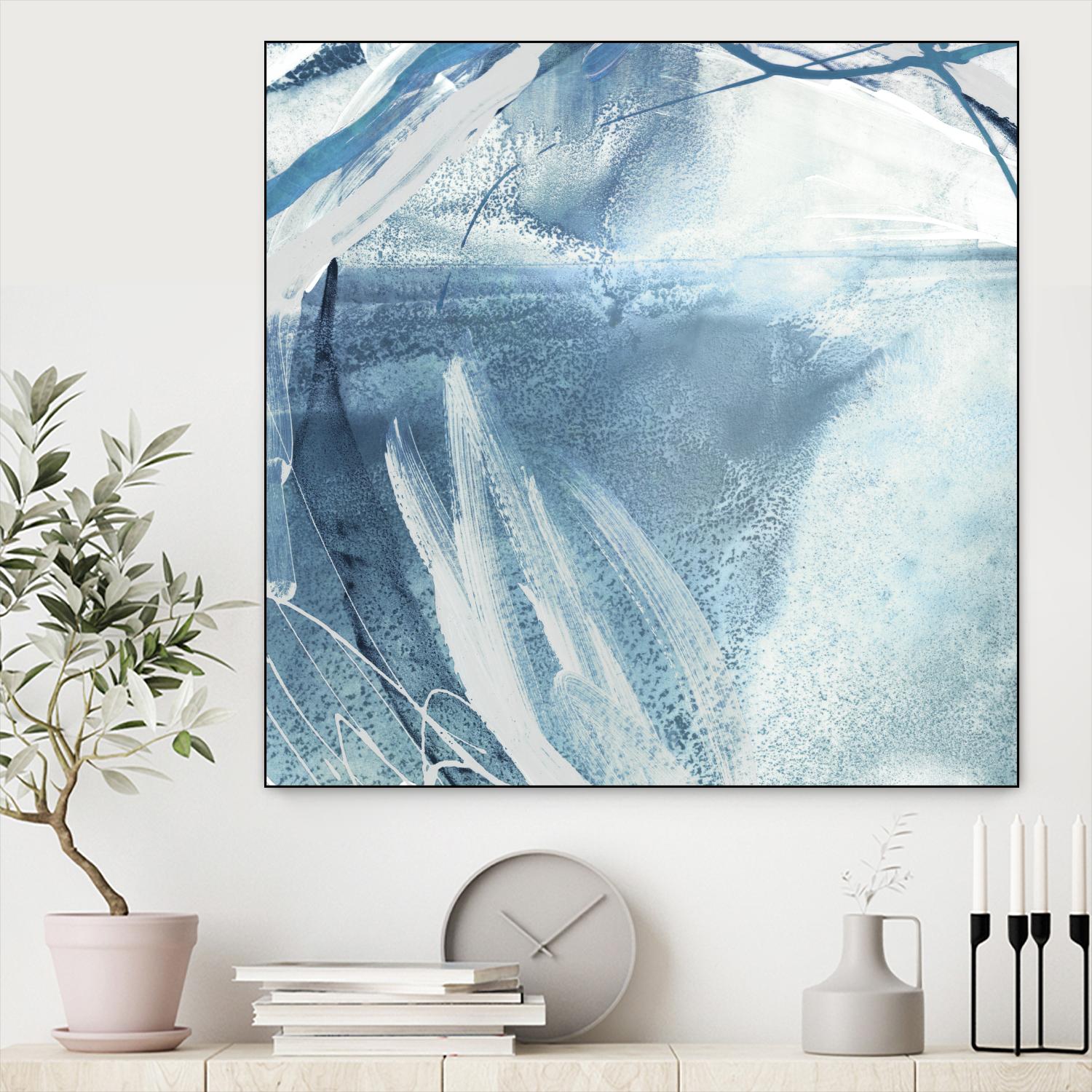 Water Pocket III by PI Studio on GIANT ART - white abstract