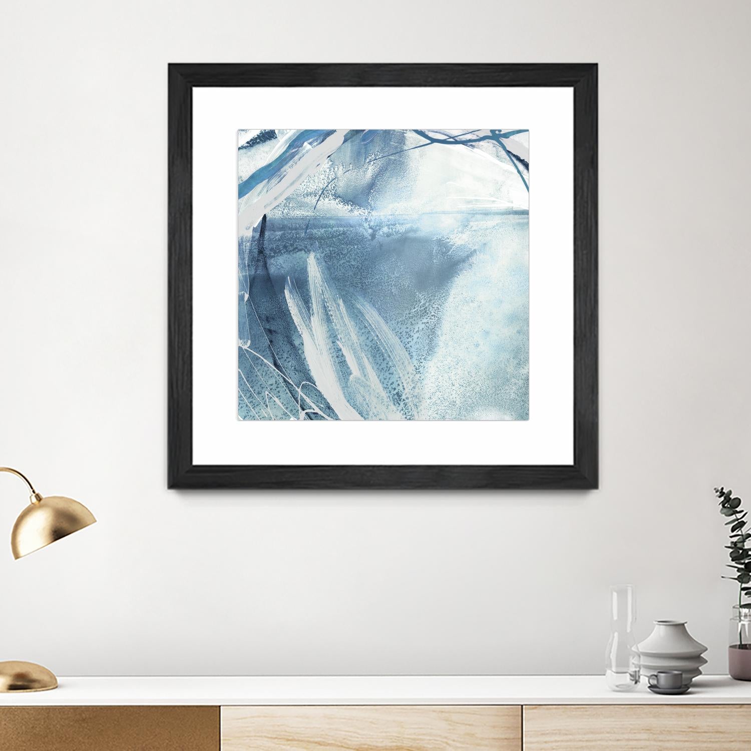 Water Pocket III by PI Studio on GIANT ART - white abstract