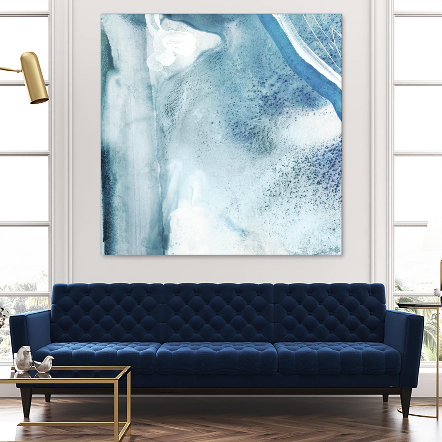 Water Pocket IV by PI Studio on GIANT ART - white abstract