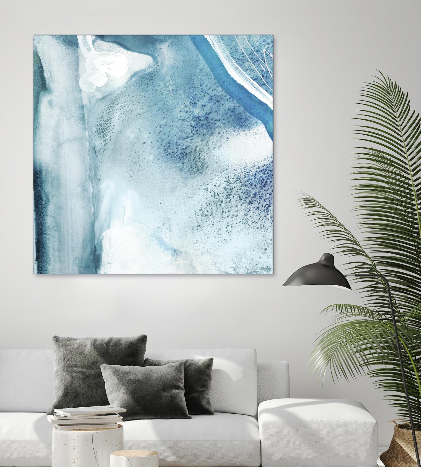 Water Pocket IV by PI Studio on GIANT ART - white abstract
