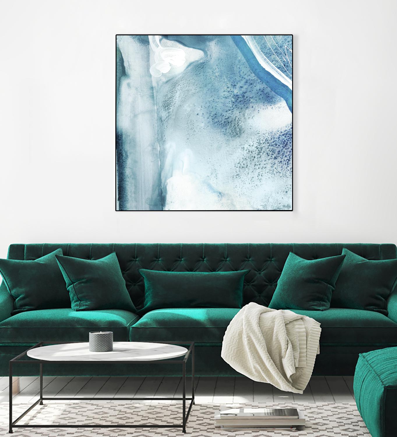 Water Pocket IV by PI Studio on GIANT ART - white abstract