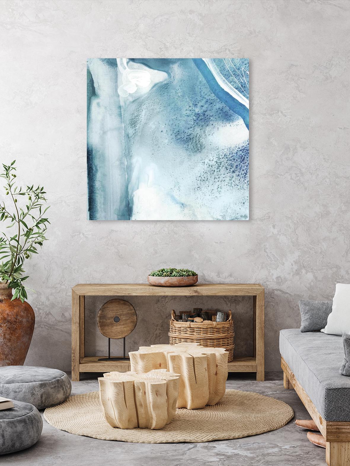 Water Pocket IV by PI Studio on GIANT ART - white abstract