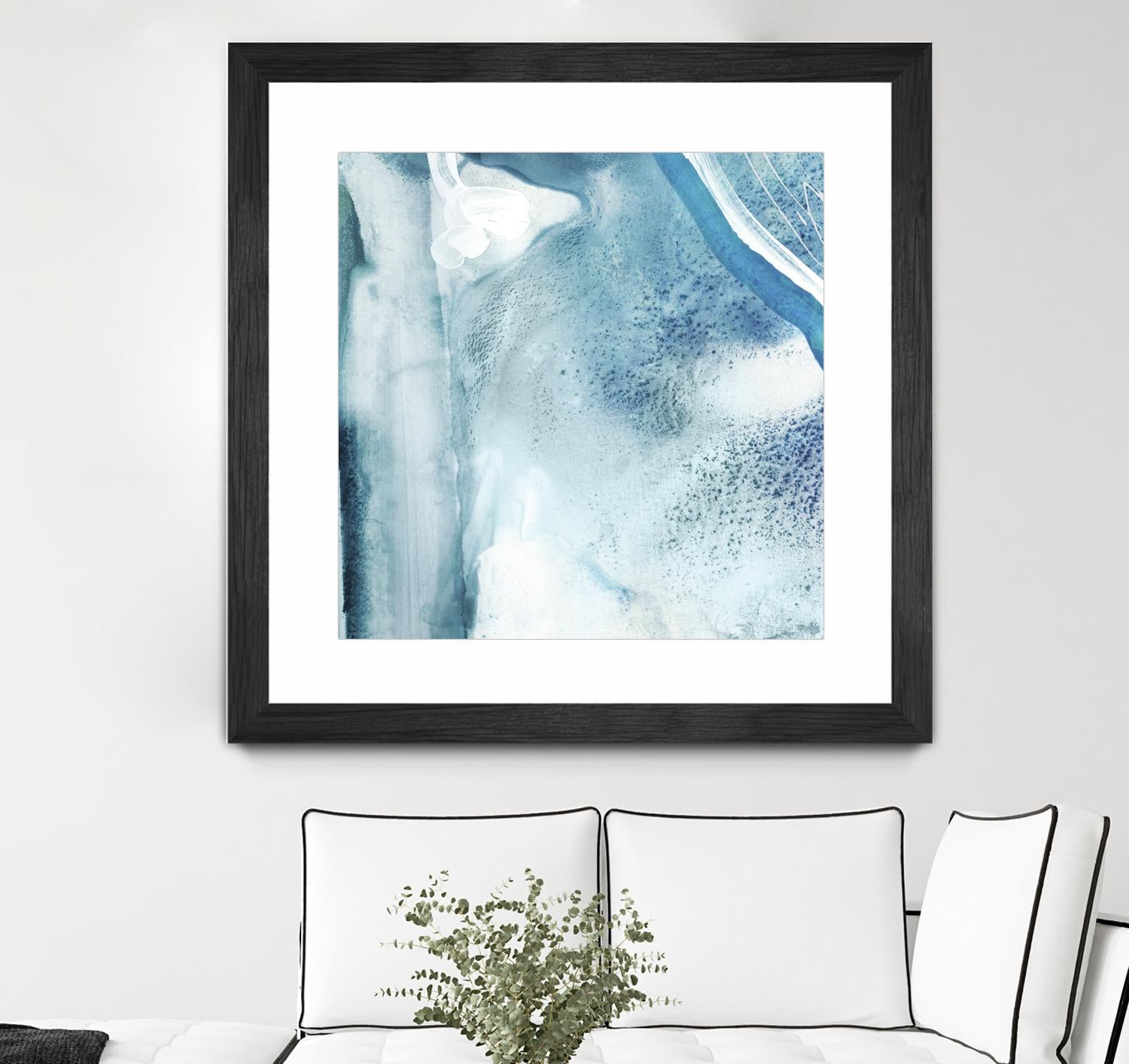 Water Pocket IV by PI Studio on GIANT ART - white abstract