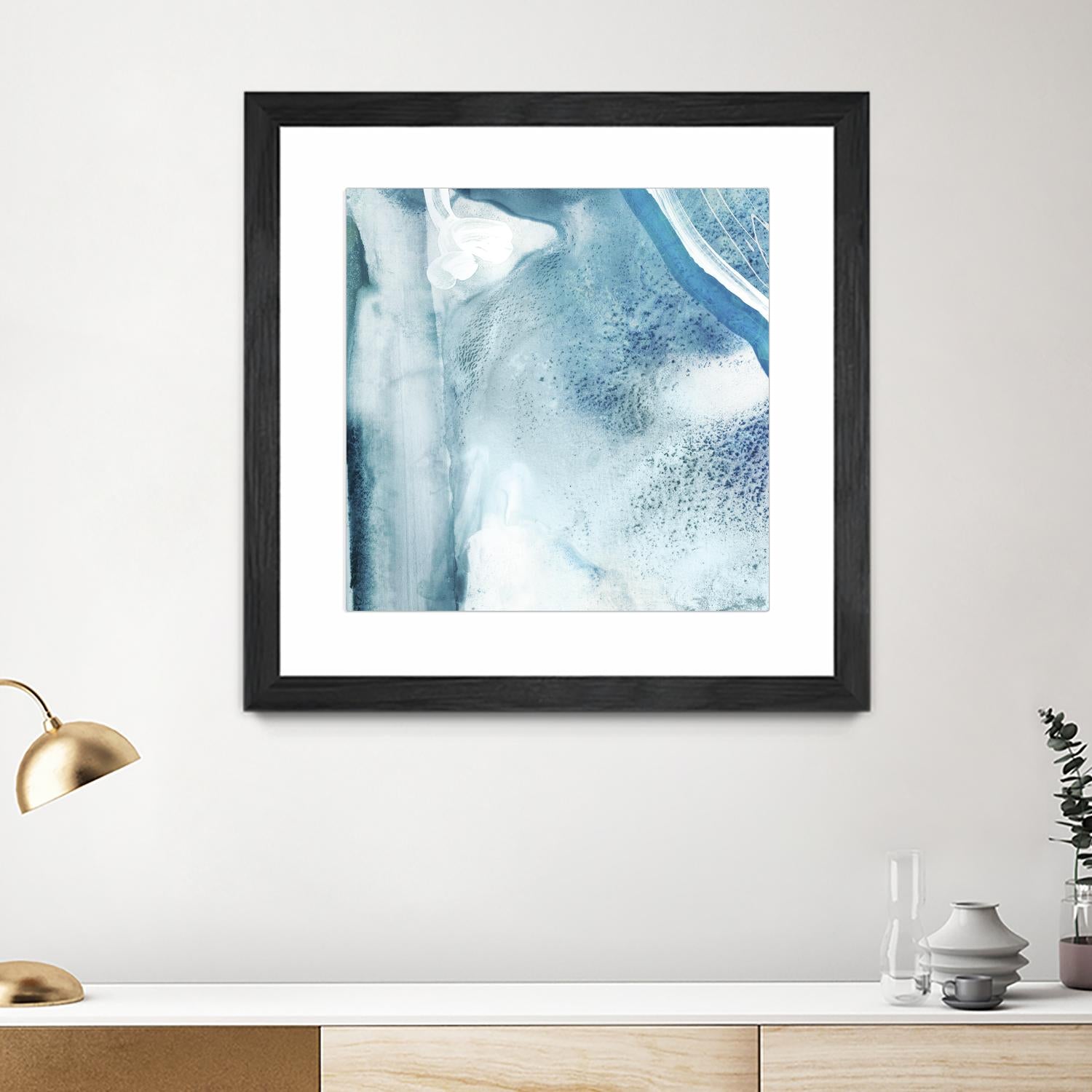 Water Pocket IV by PI Studio on GIANT ART - white abstract