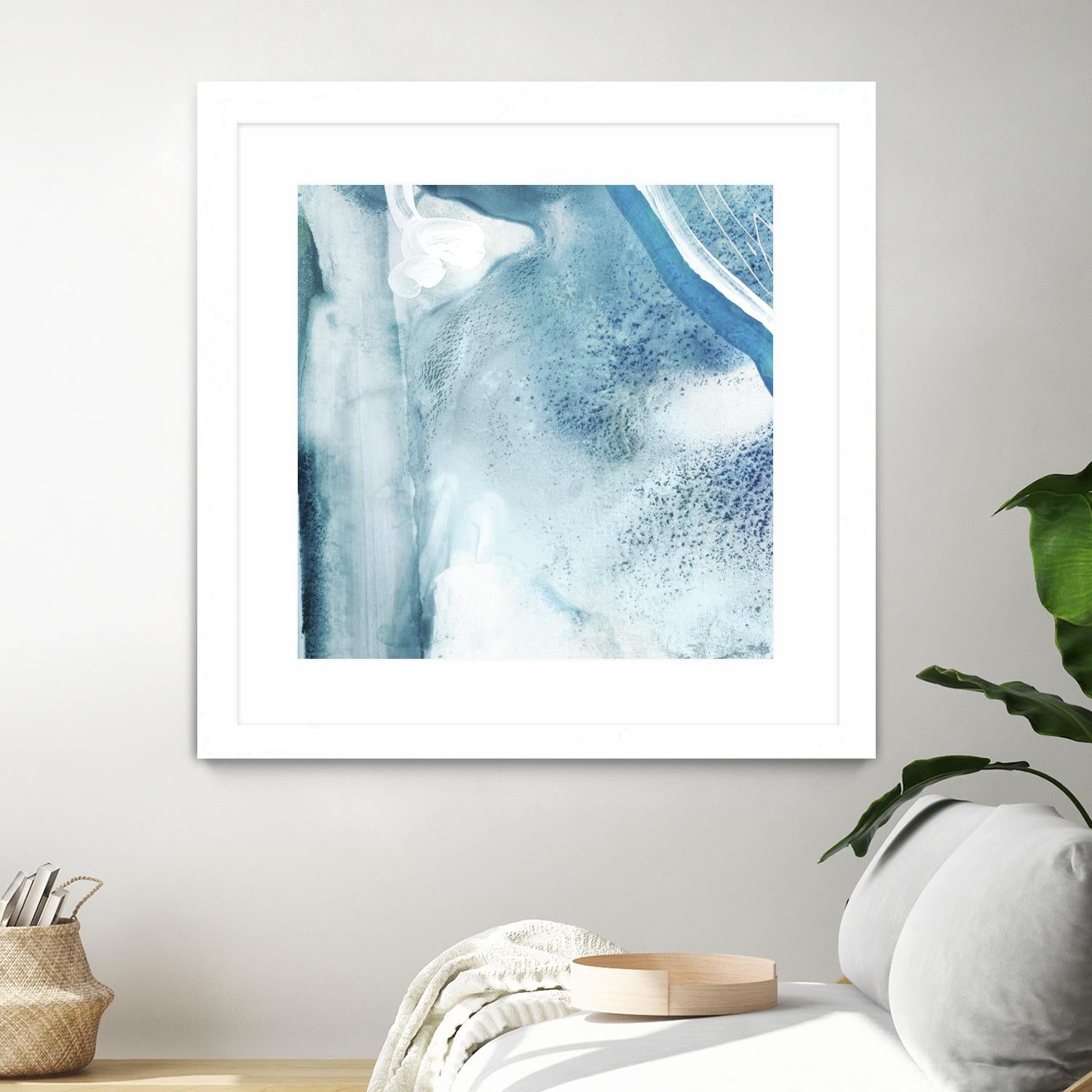 Water Pocket IV by PI Studio on GIANT ART - white abstract