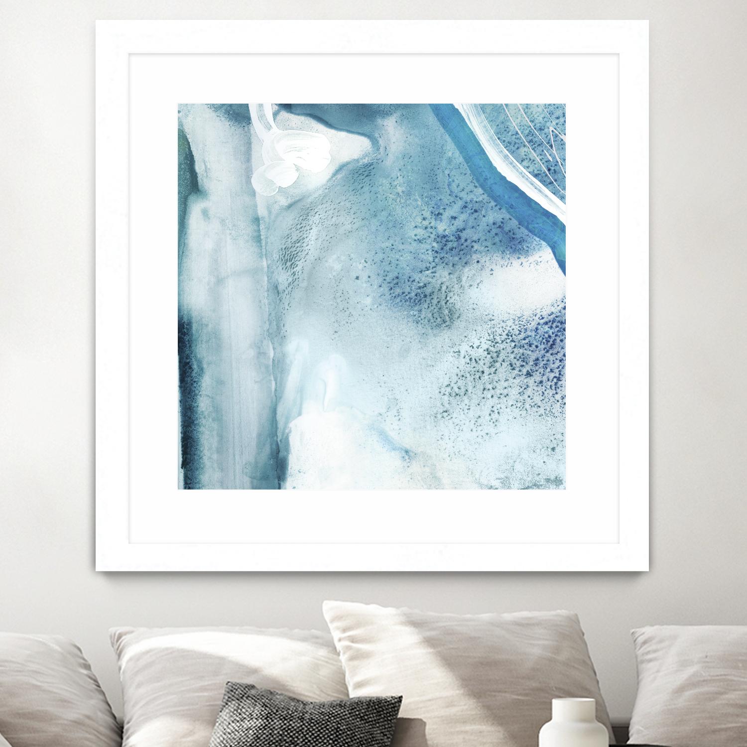 Water Pocket IV by PI Studio on GIANT ART - white abstract