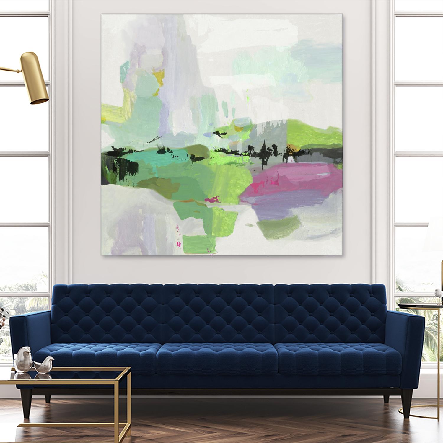 Abby Road by PI Studio on GIANT ART - green abstract