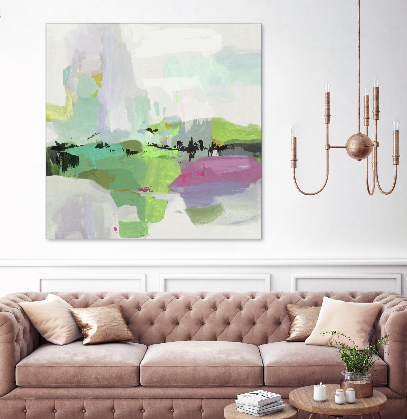 Abby Road by PI Studio on GIANT ART - green abstract