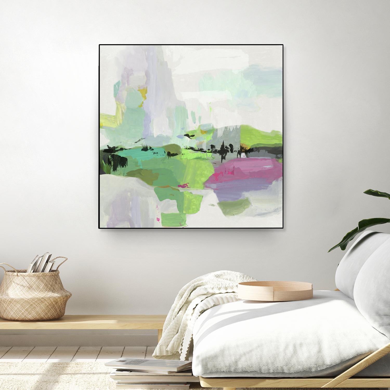 Abby Road by PI Studio on GIANT ART - green abstract