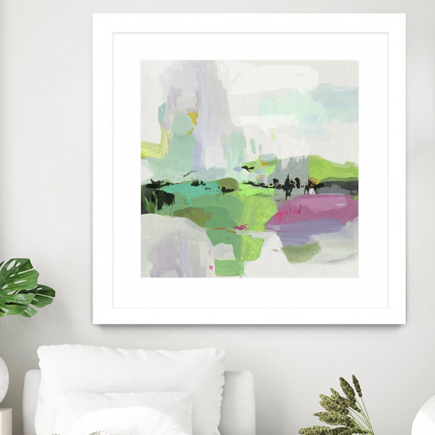 Abby Road by PI Studio on GIANT ART - green abstract