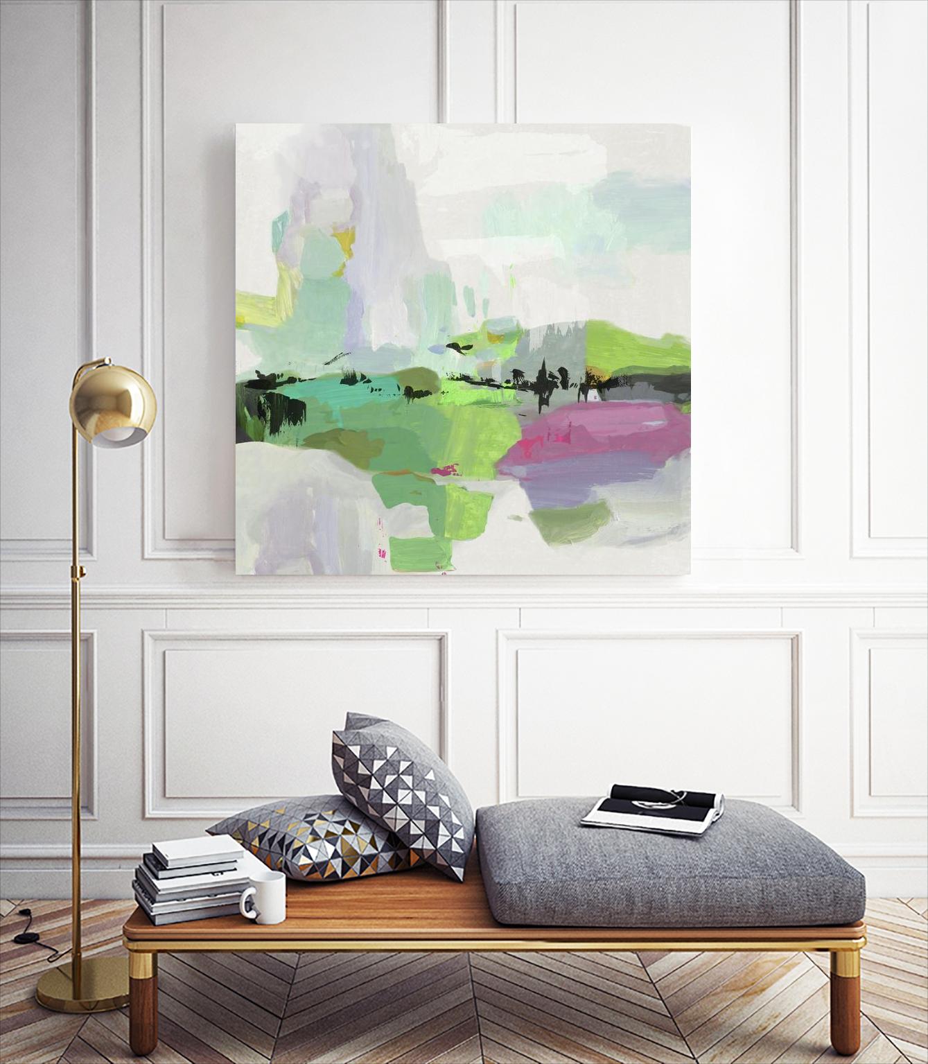 Abby Road by PI Studio on GIANT ART - green abstract