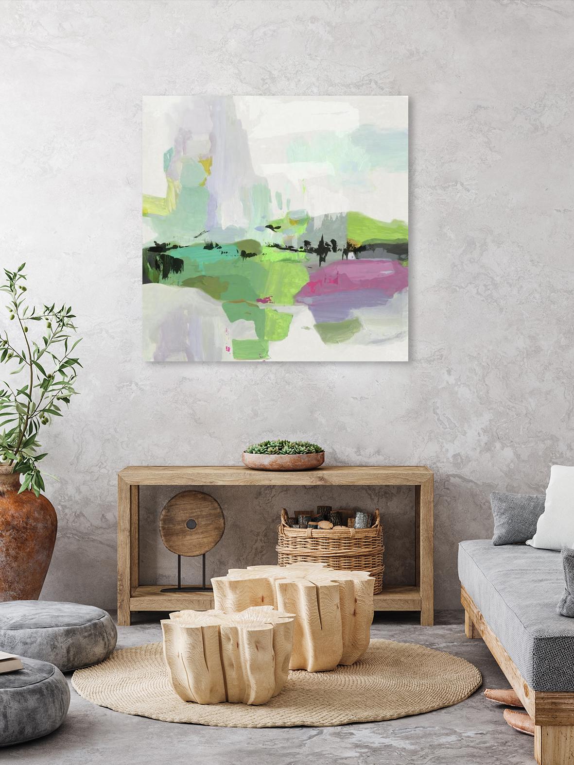 Abby Road by PI Studio on GIANT ART - green abstract