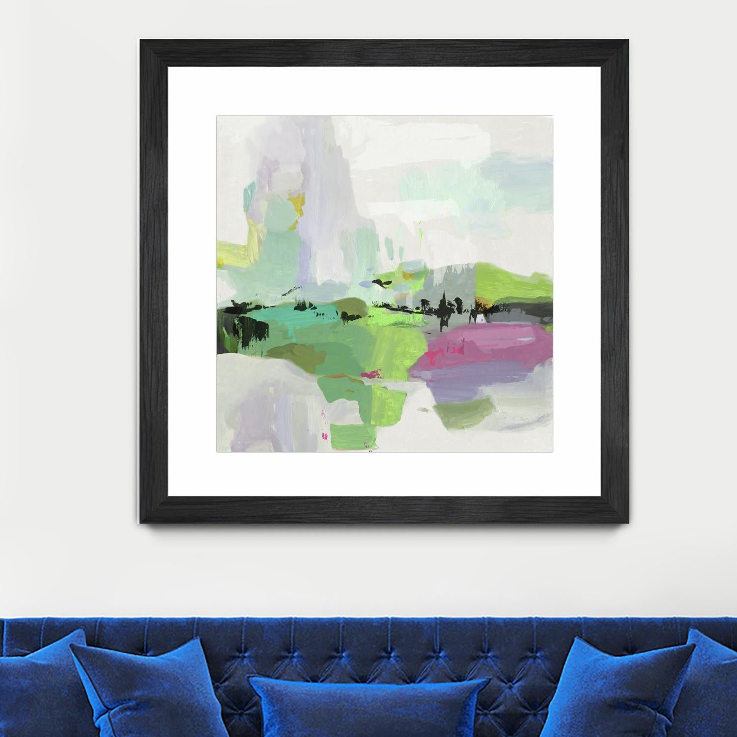 Abby Road by PI Studio on GIANT ART - green abstract