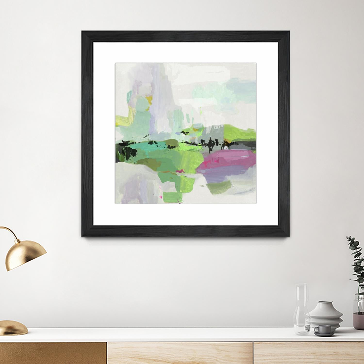 Abby Road by PI Studio on GIANT ART - green abstract