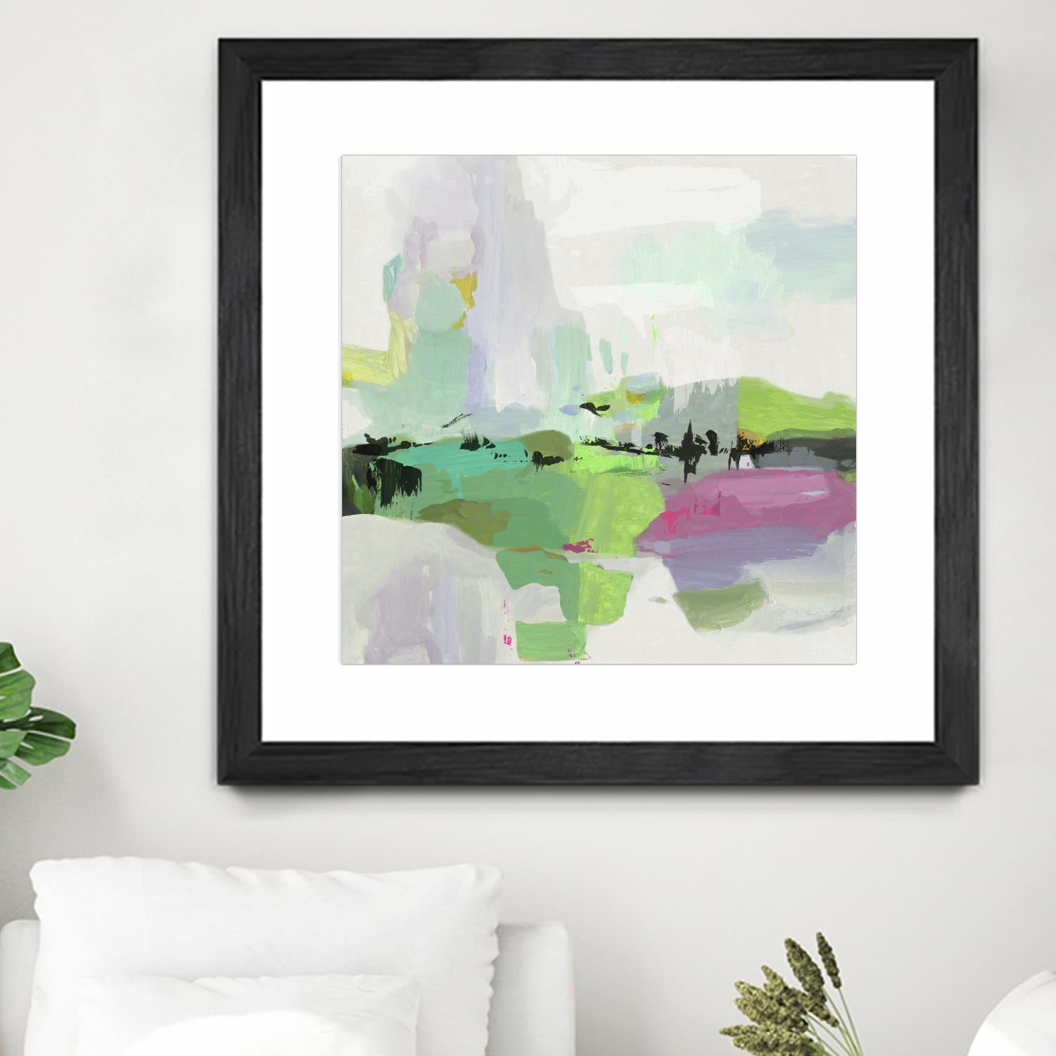 Abby Road by PI Studio on GIANT ART - green abstract