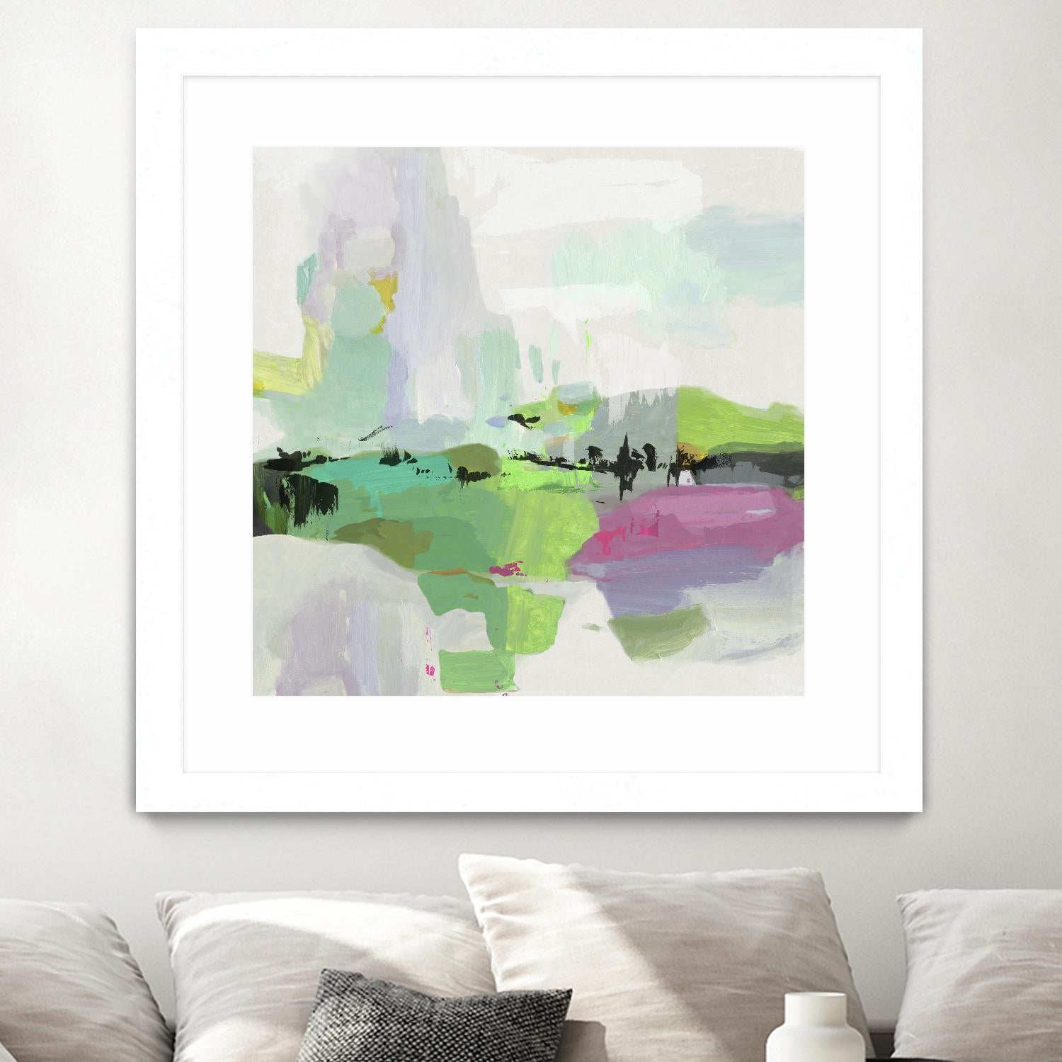 Abby Road by PI Studio on GIANT ART - green abstract