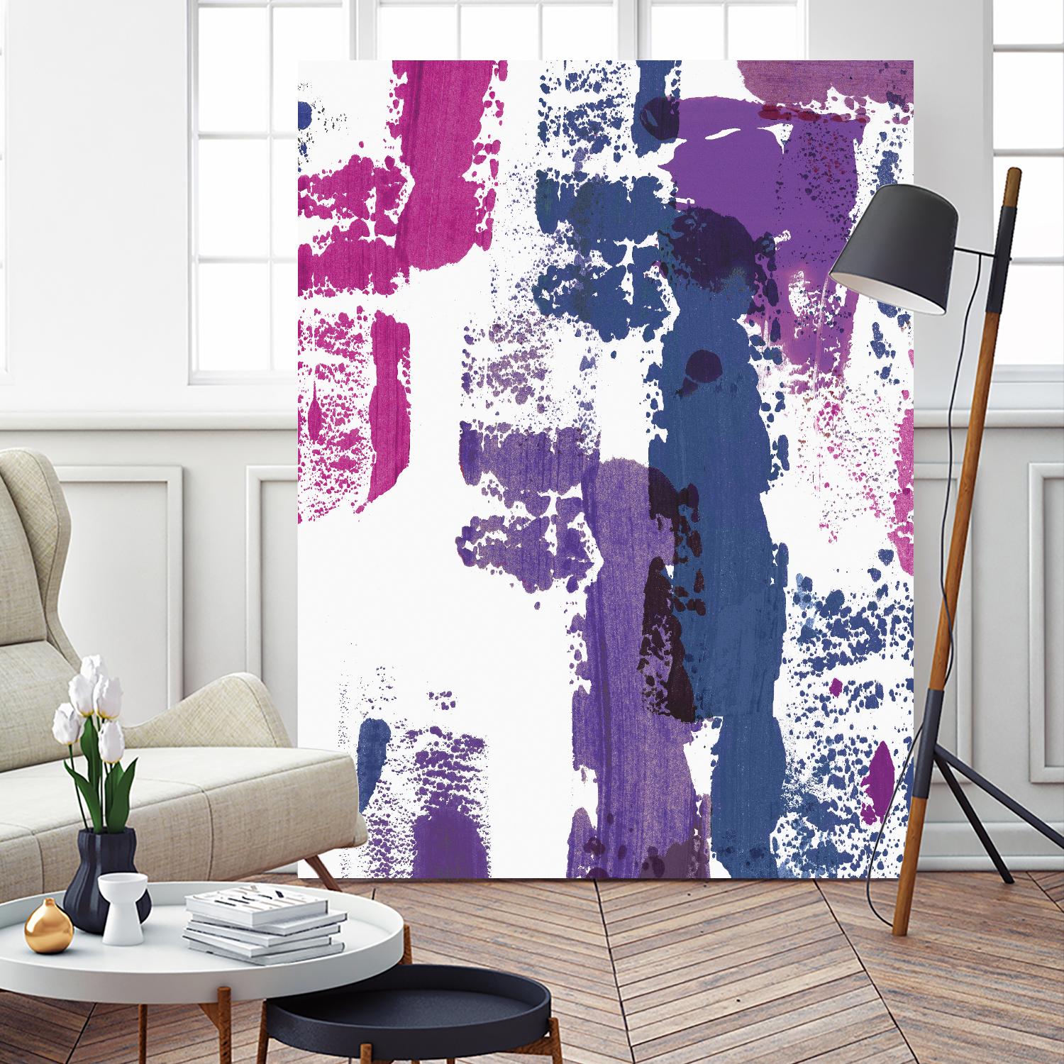 Colour splash II by PI Studio on GIANT ART - blue abstract
