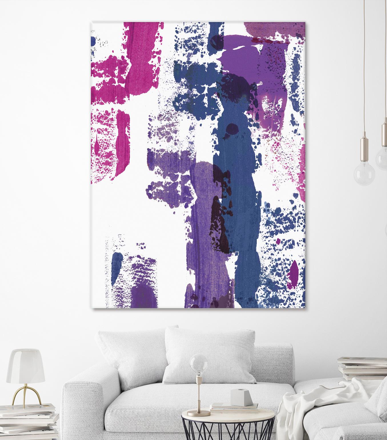 Colour splash II by PI Studio on GIANT ART - blue abstract