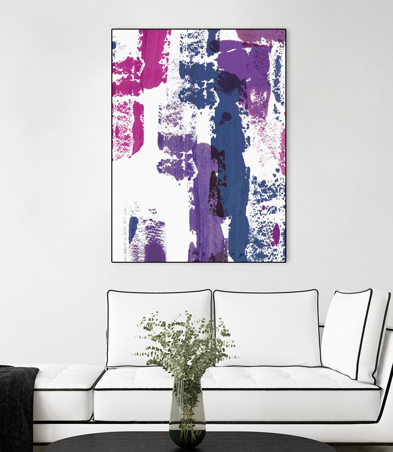 Colour splash II by PI Studio on GIANT ART - blue abstract