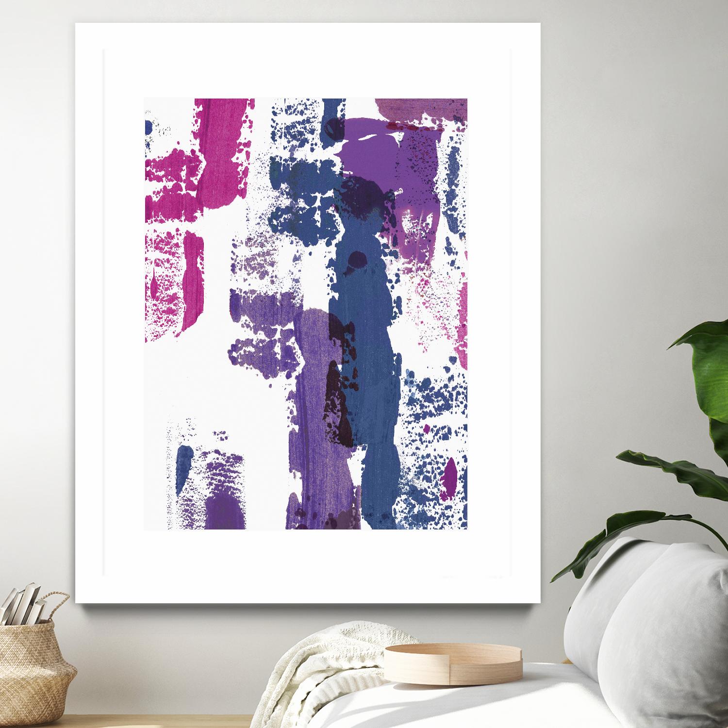 Colour splash II by PI Studio on GIANT ART - blue abstract