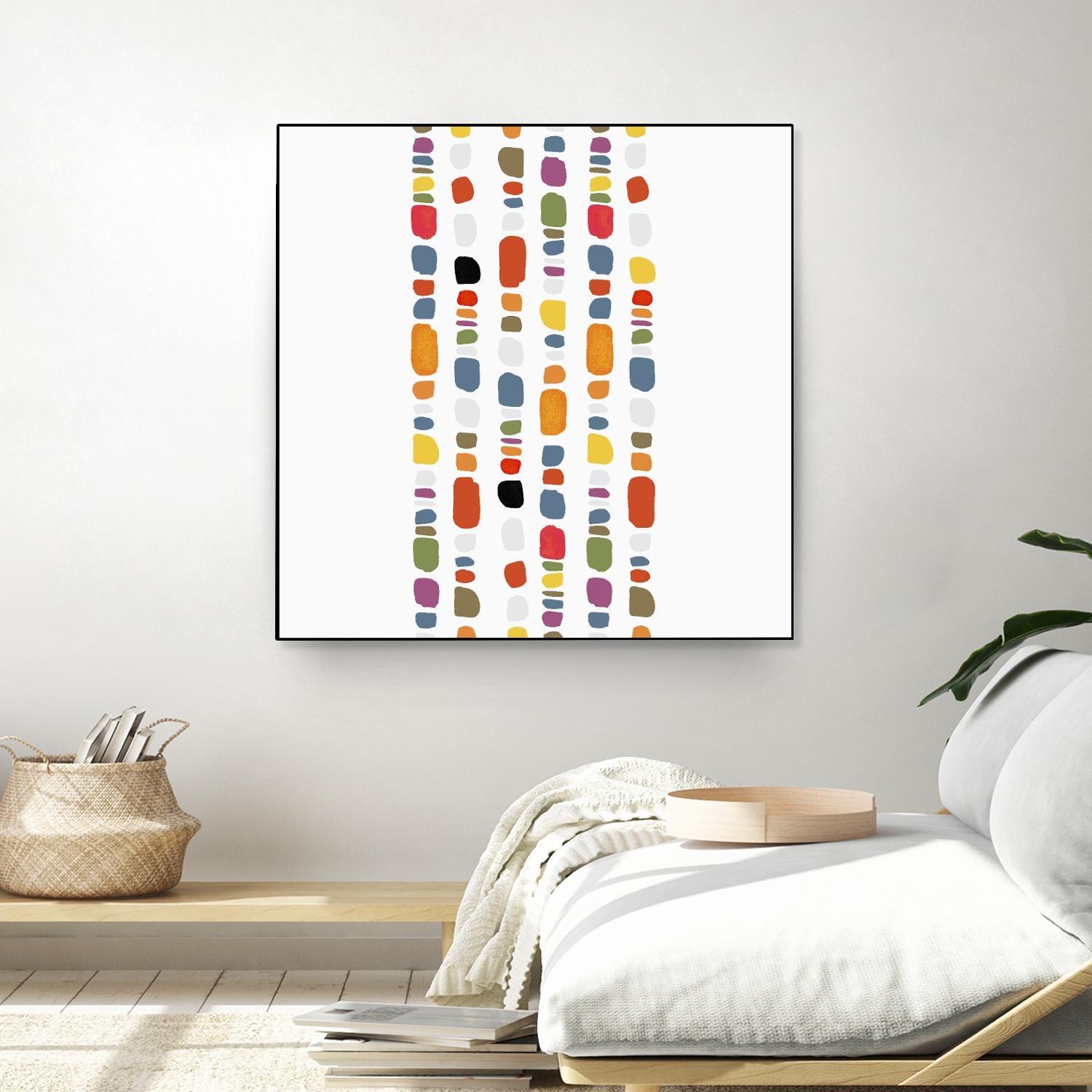 Pebble I by PI Studio on GIANT ART - orange abstract