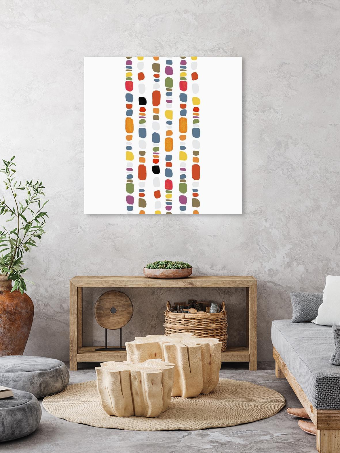 Pebble I by PI Studio on GIANT ART - orange abstract