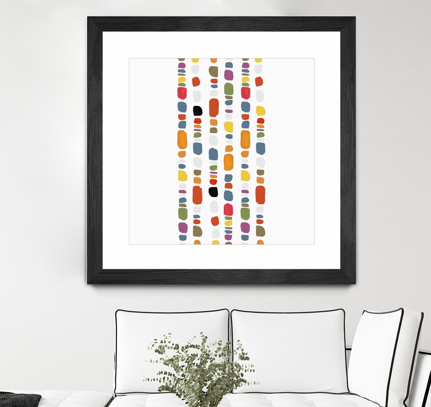 Pebble I by PI Studio on GIANT ART - orange abstract