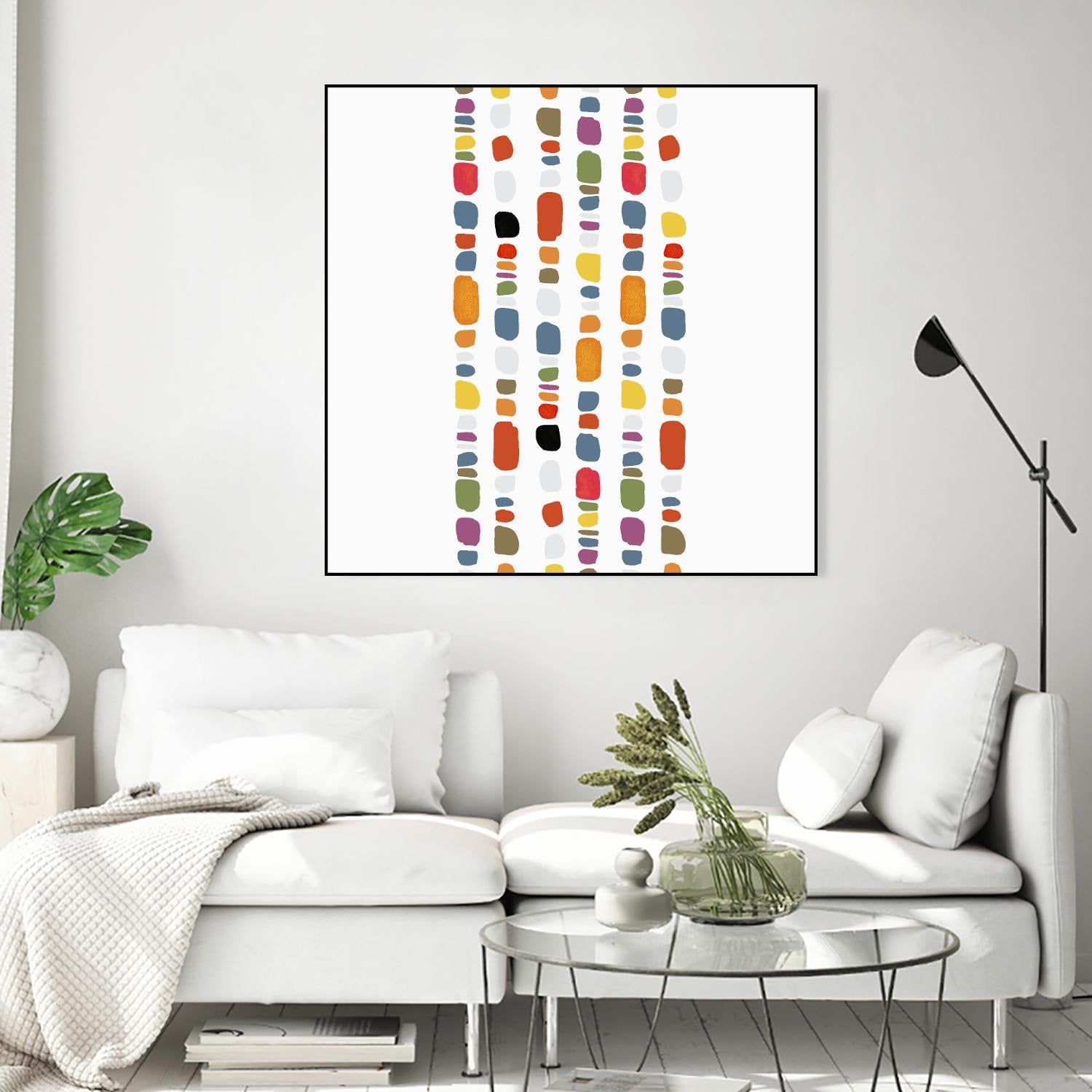 Pebble I by PI Studio on GIANT ART - orange abstract