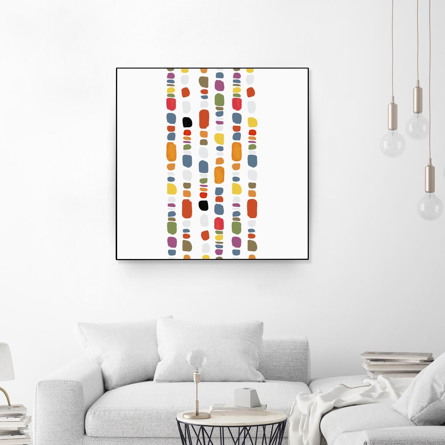 Pebble I by PI Studio on GIANT ART - orange abstract