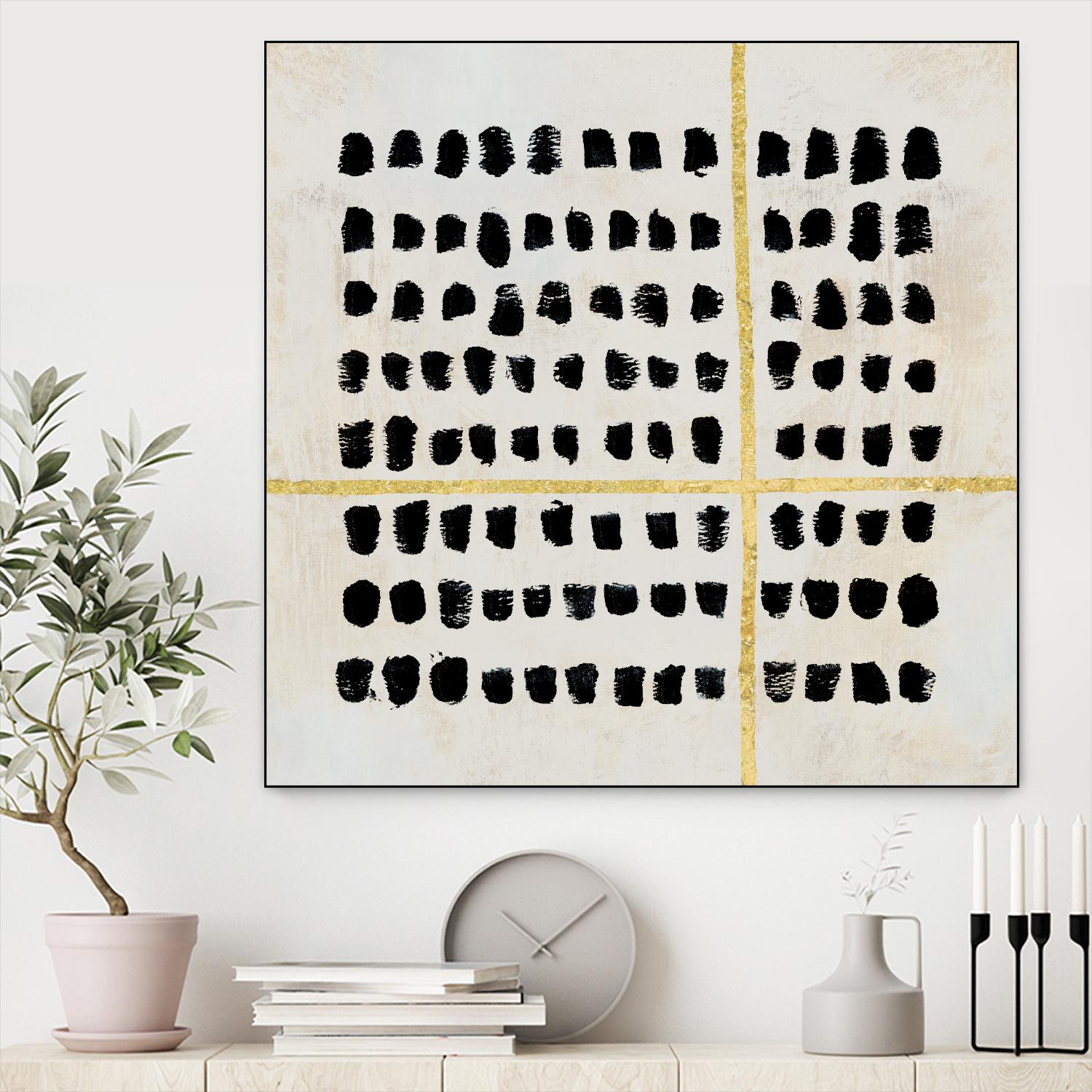 Time by PI Studio on GIANT ART - black abstract