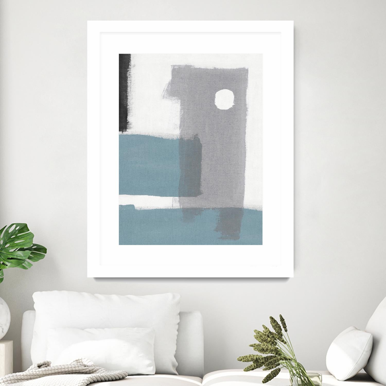 Silence II by PI Studio on GIANT ART - white abstract